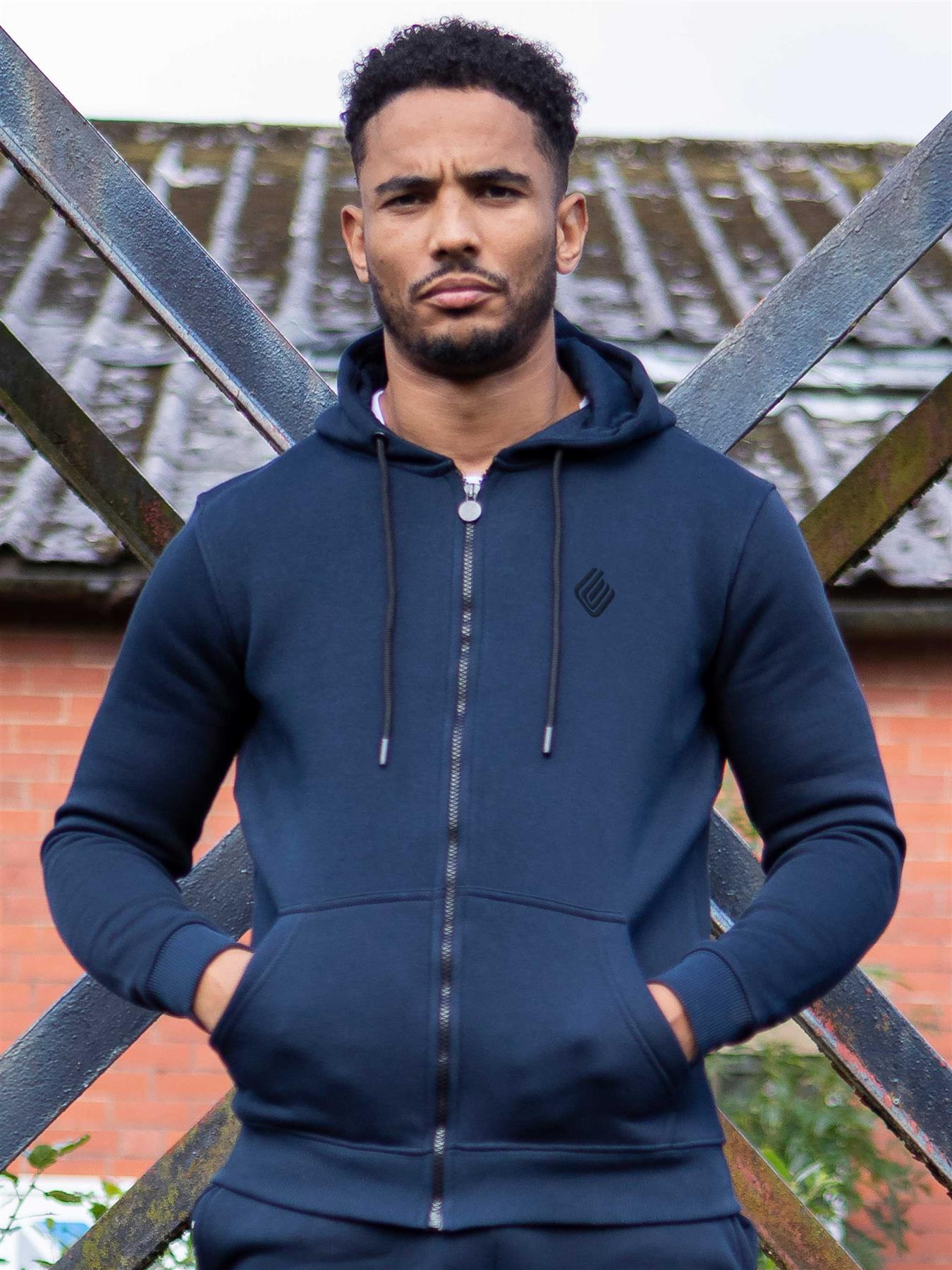 Herren Zip up Hoodie | Enzo Designer Herrenbekleidung Image