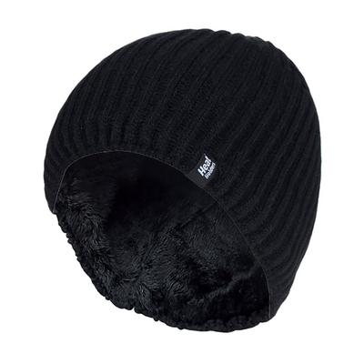 Heat Holders - Herren Fleece gefüttert Thermal Winter gestrickt Beanie Hut Image
