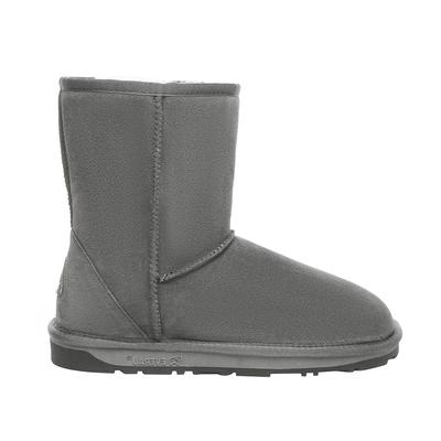 EVER AU Damen Parrot Kurze Klassische Stiefel - Grau