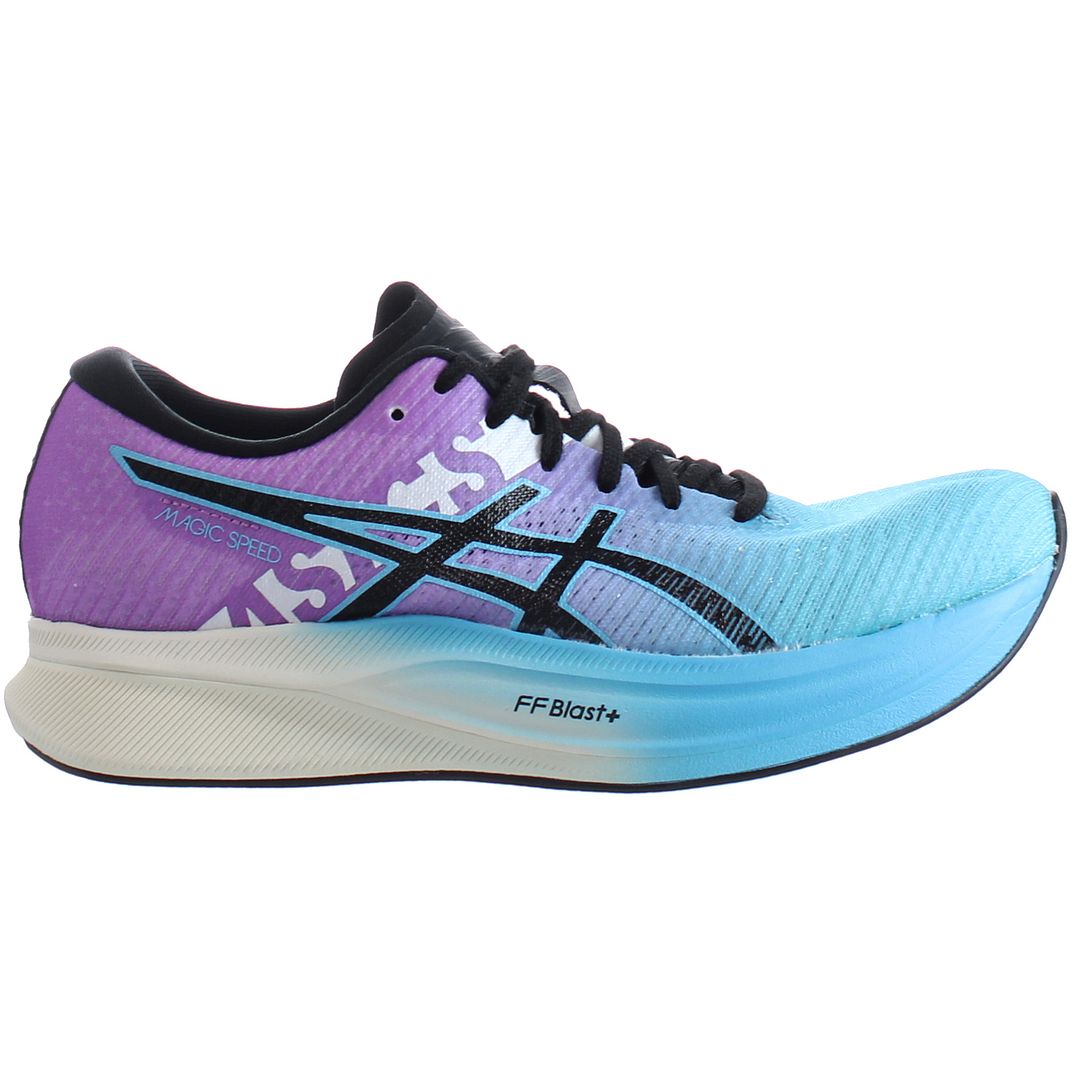 Asics Magic Speed 2 Ekiden Damen Blau/lila Trainer Image