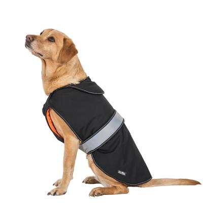 Trespass Butch Touch Fastening Softshell Hundejacke (Schwarz)