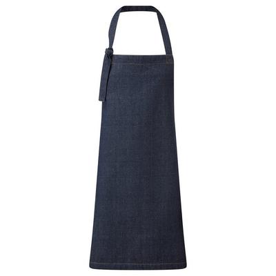 Premier Unisex Erwachsene Regenerate Sustainable Bibbed Full Apron (Indigo Denim)