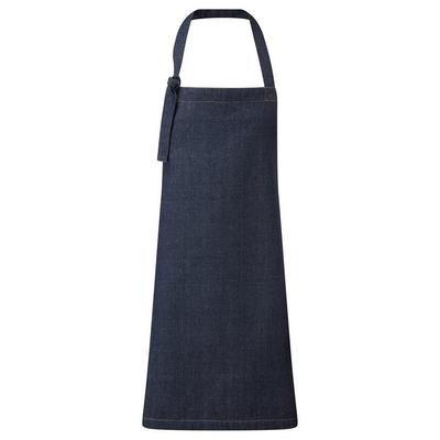 Premier Unisex Erwachsene Regenerate Sustainable Bibbed Full Apron (Indigo Denim) Image