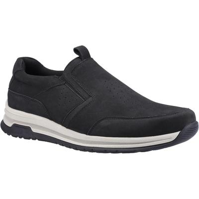 Hush Puppies Herren Cole Nubuck Schuhe (Schwarz) Image