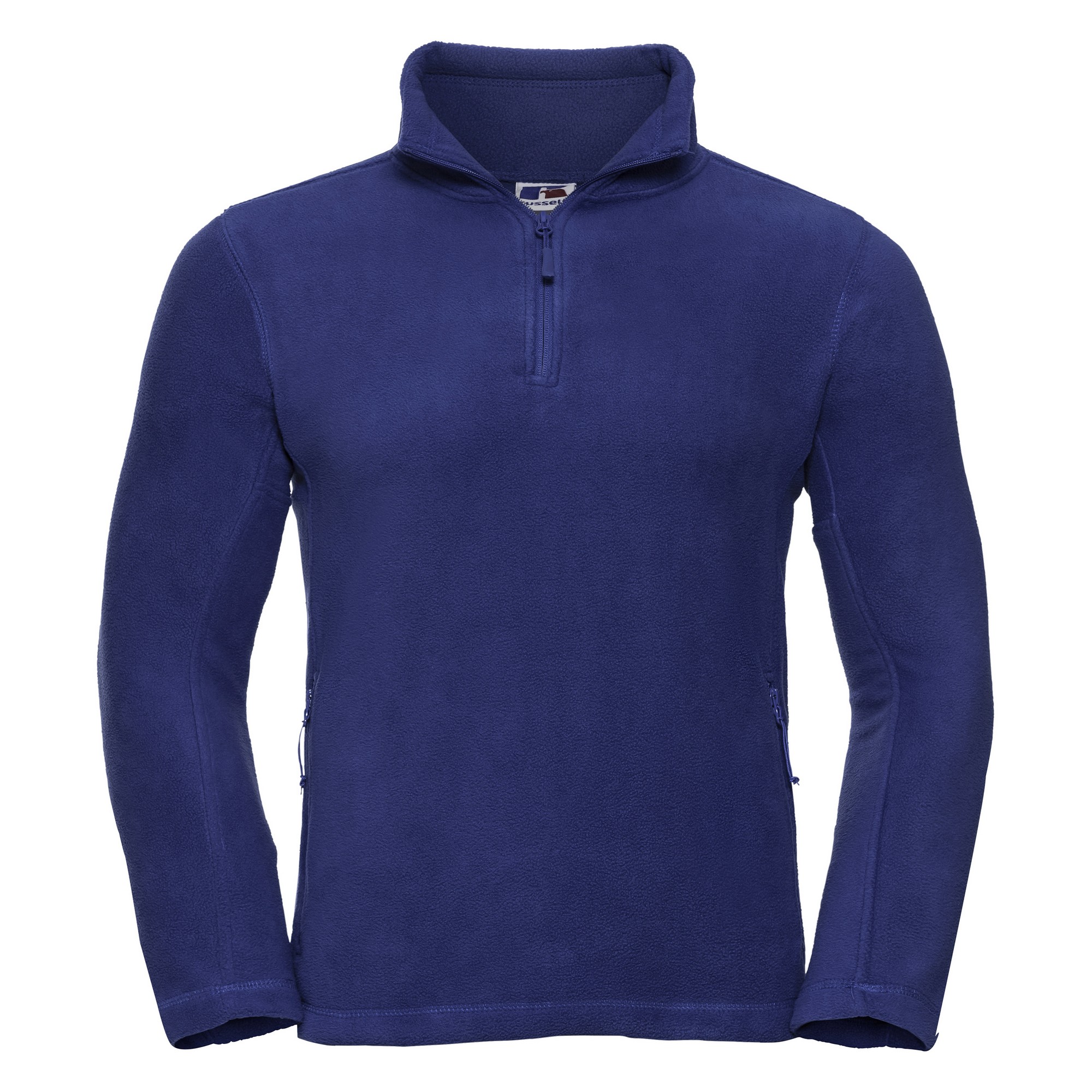 Russell Herren 1/4 Zip Outdoor Fleece Top (Bright Royal) Image