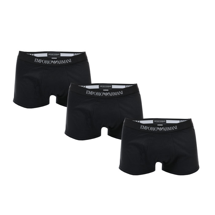 Herren Boxershorts von Armani im 3er-Pack in Schwarz Image