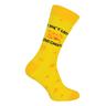 Urban Eccentric - Neuheit Crew Länge Cheese Themed Socken in gelb | Herren & Damen Socken - Sein Cheesy
