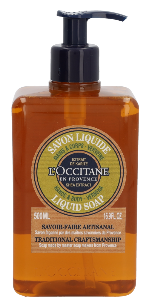 L'Occitane Verbena Liquid Soap 500ml. Image