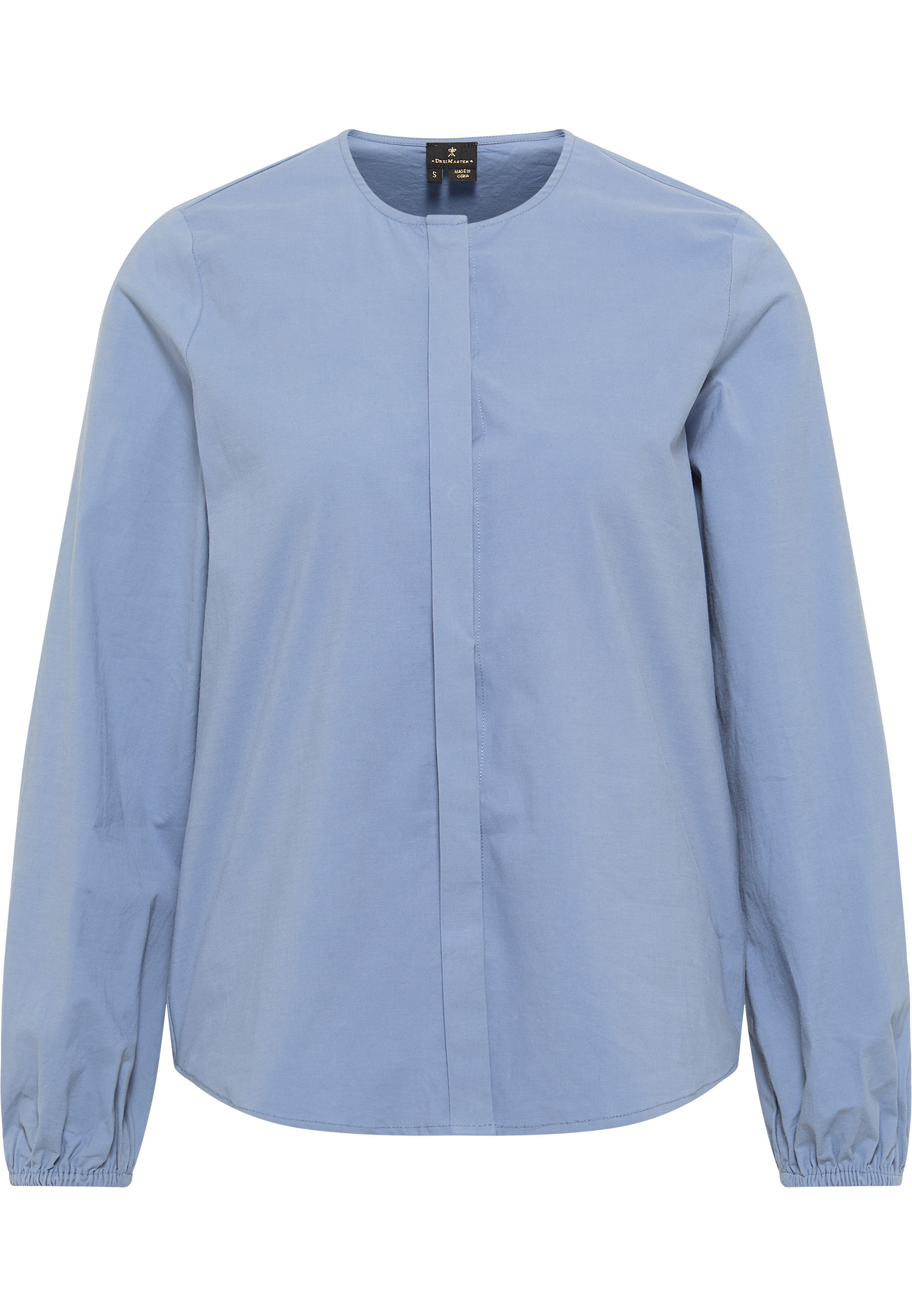 Dreimaster Bluse Damen Graublau Image