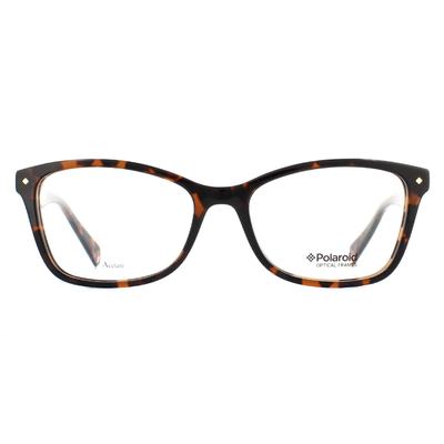 Polaroid Cats Eye Dark Havana Damen Brillenfassungen