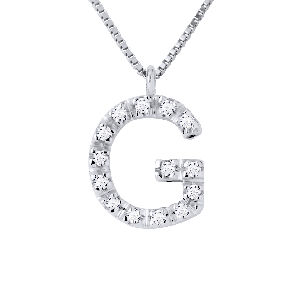 DIADEMA - Halskette mit Diamanten - G - Weißgold Image