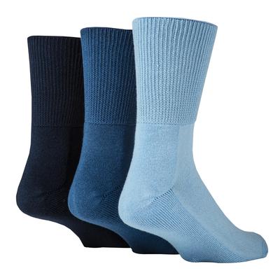 Extra breite Bambus-Socken für Diabetiker von IOMI | 3er-Pack | 4 Farben Image
