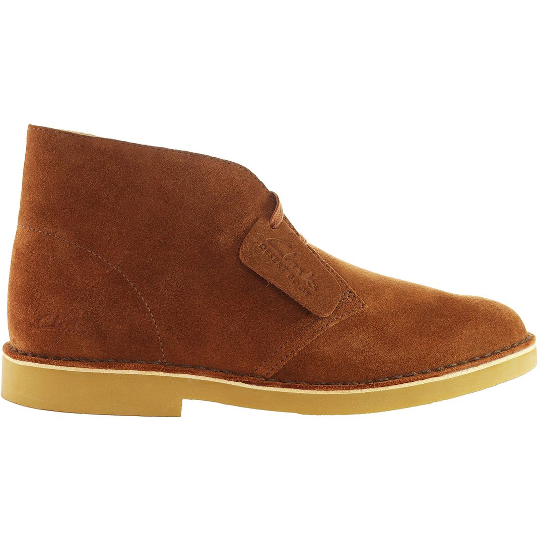 Clarks Originals Desert Womens Brown Stiefel