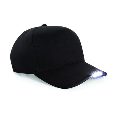 Beechfield LED Light Baseballkappe (2er Pack) (Schwarz) Image