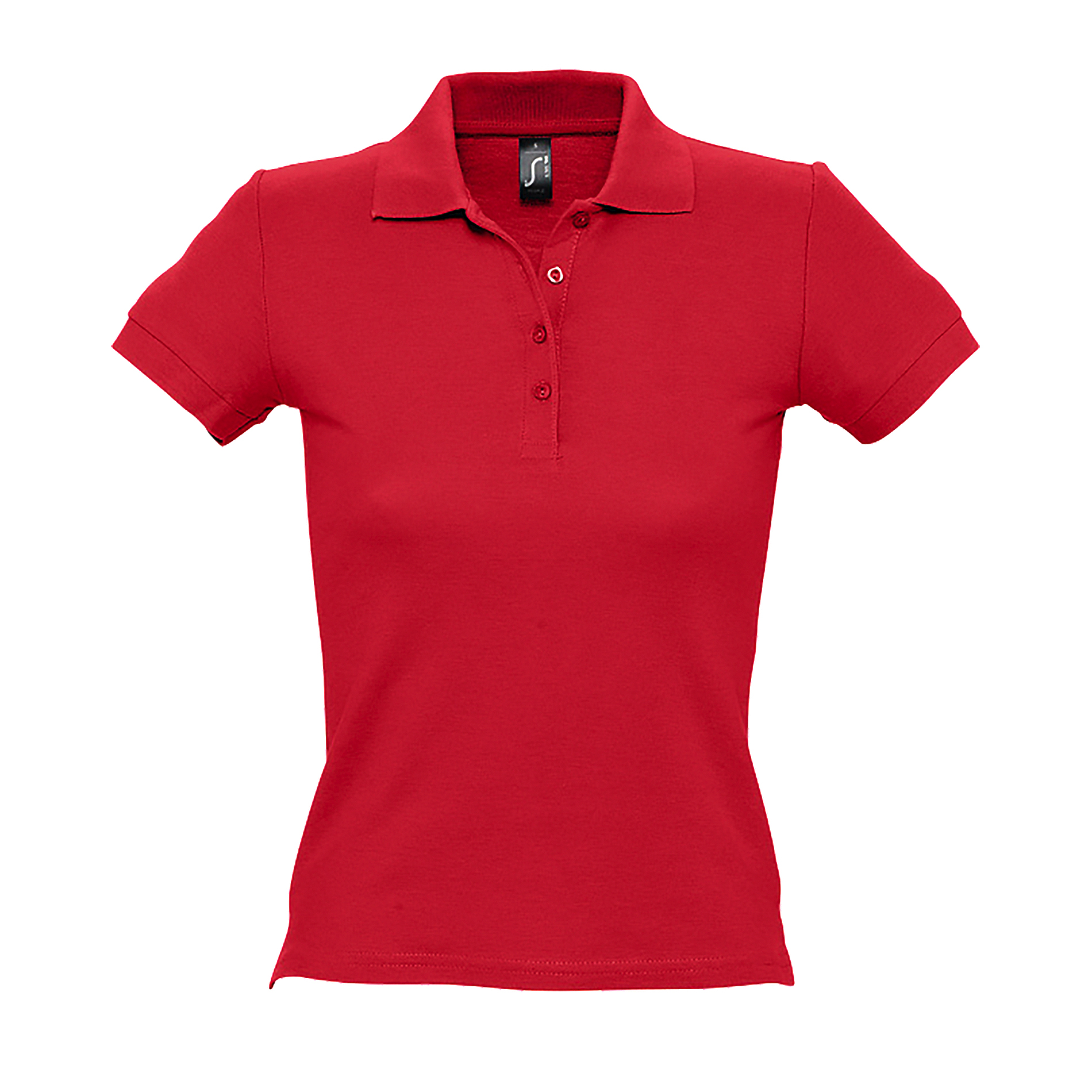 SOLS - PEOPLE Kurzärmeliges Polo-Shirt - Damen (Rot) Image