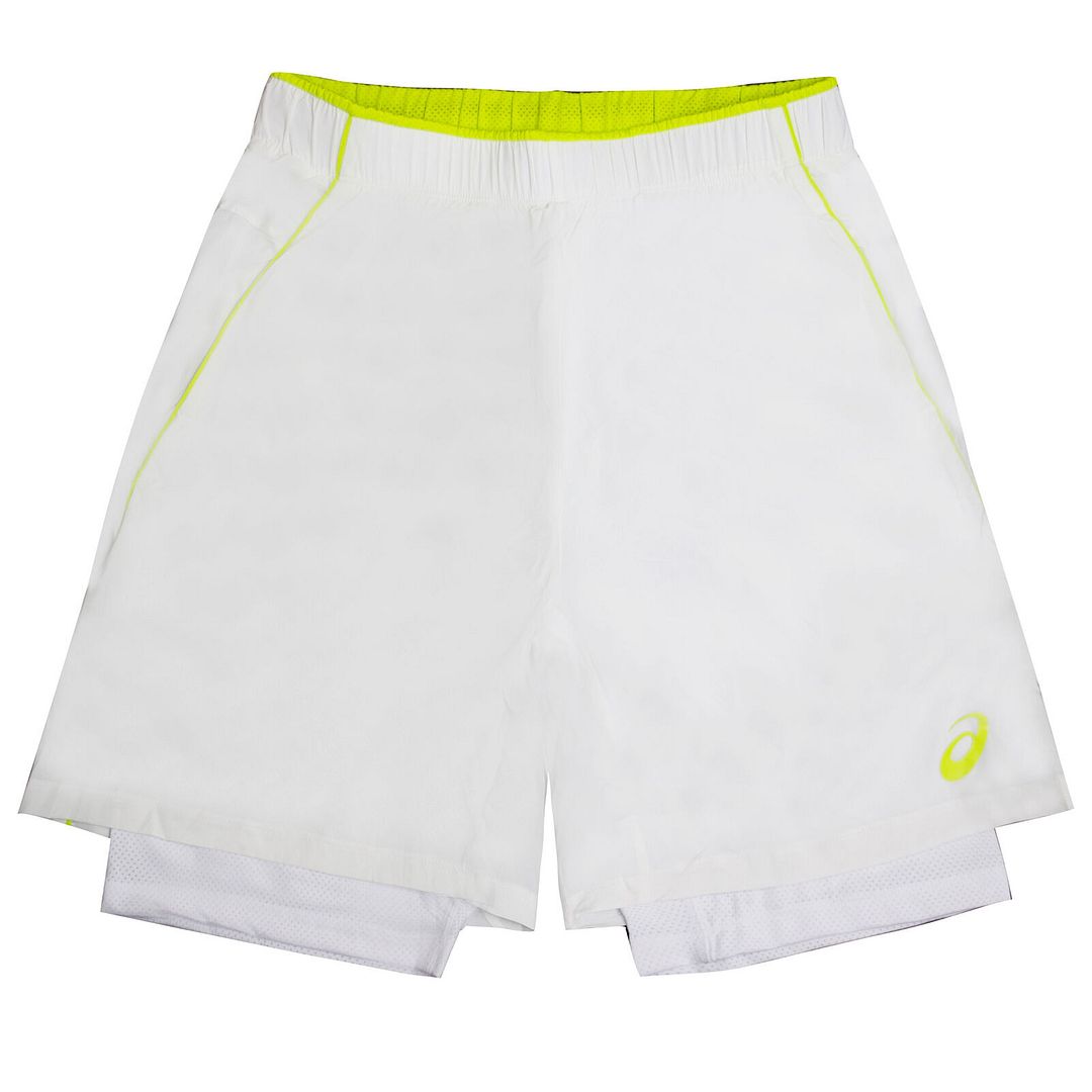 Asics Padel Player Herren weiße Tennisshorts Image