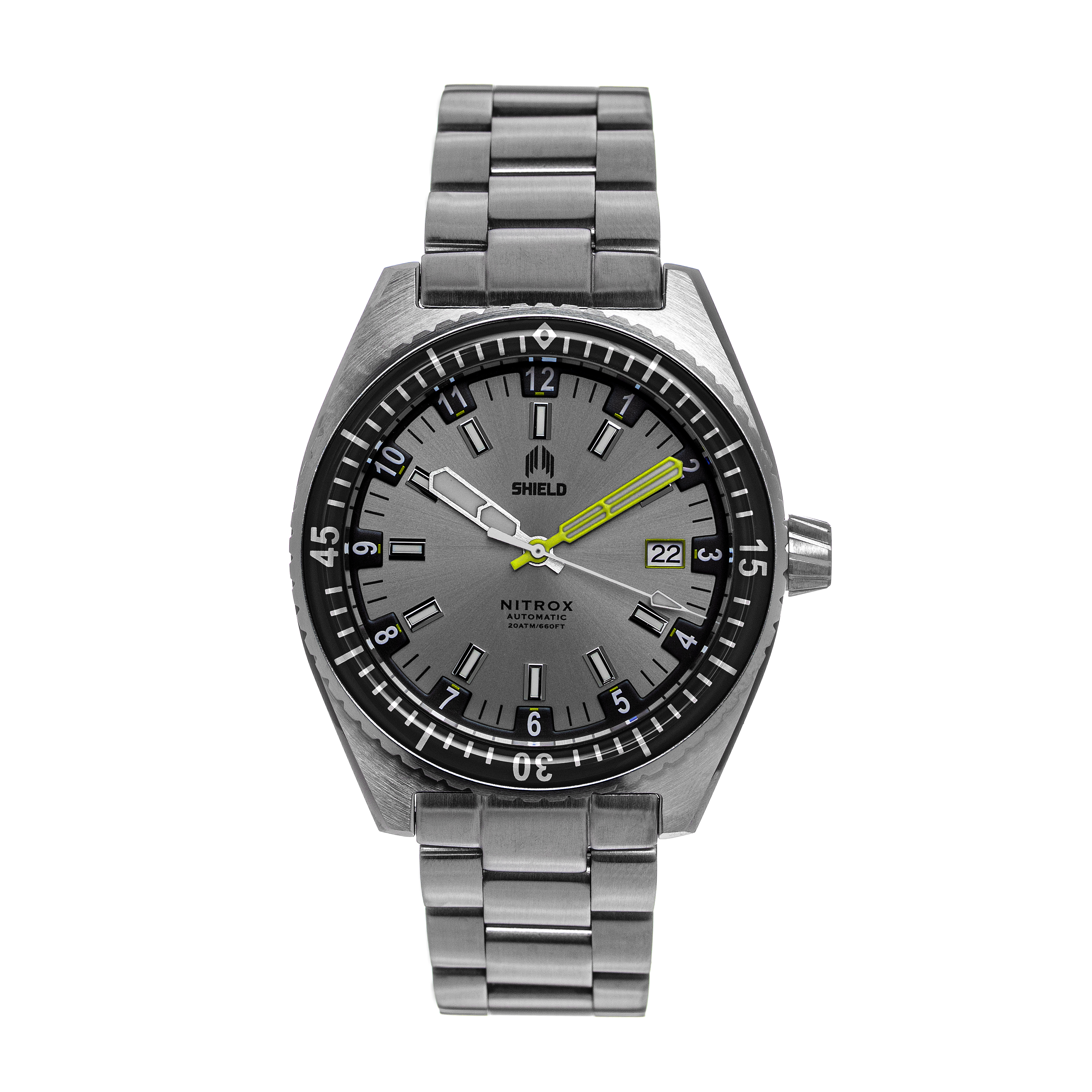 Montre-bracelet automatique Shield Nitrox avec date Image