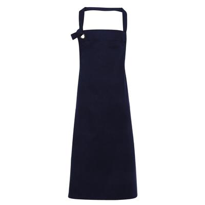 Premier Unisex Calibre Latzschürze aus schwerem Baumwollsegeltuch (2er-Pack) (Marine) Image
