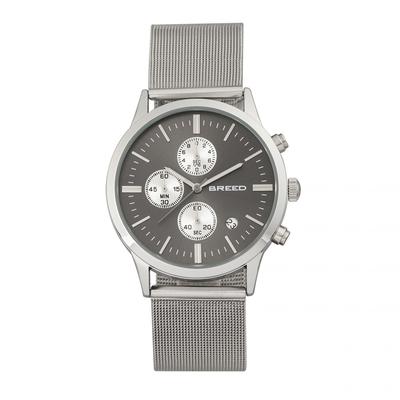 Breed Espinosa Chronograph Mesh-Armbanduhr mit Datum