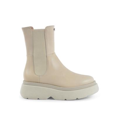 Dana - Kurzer Stiefel Off White