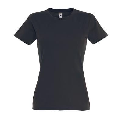 SOLS Womens/Ladies Imperial Heavy Short Sleeve T-Shirt (Mausgrau) Image