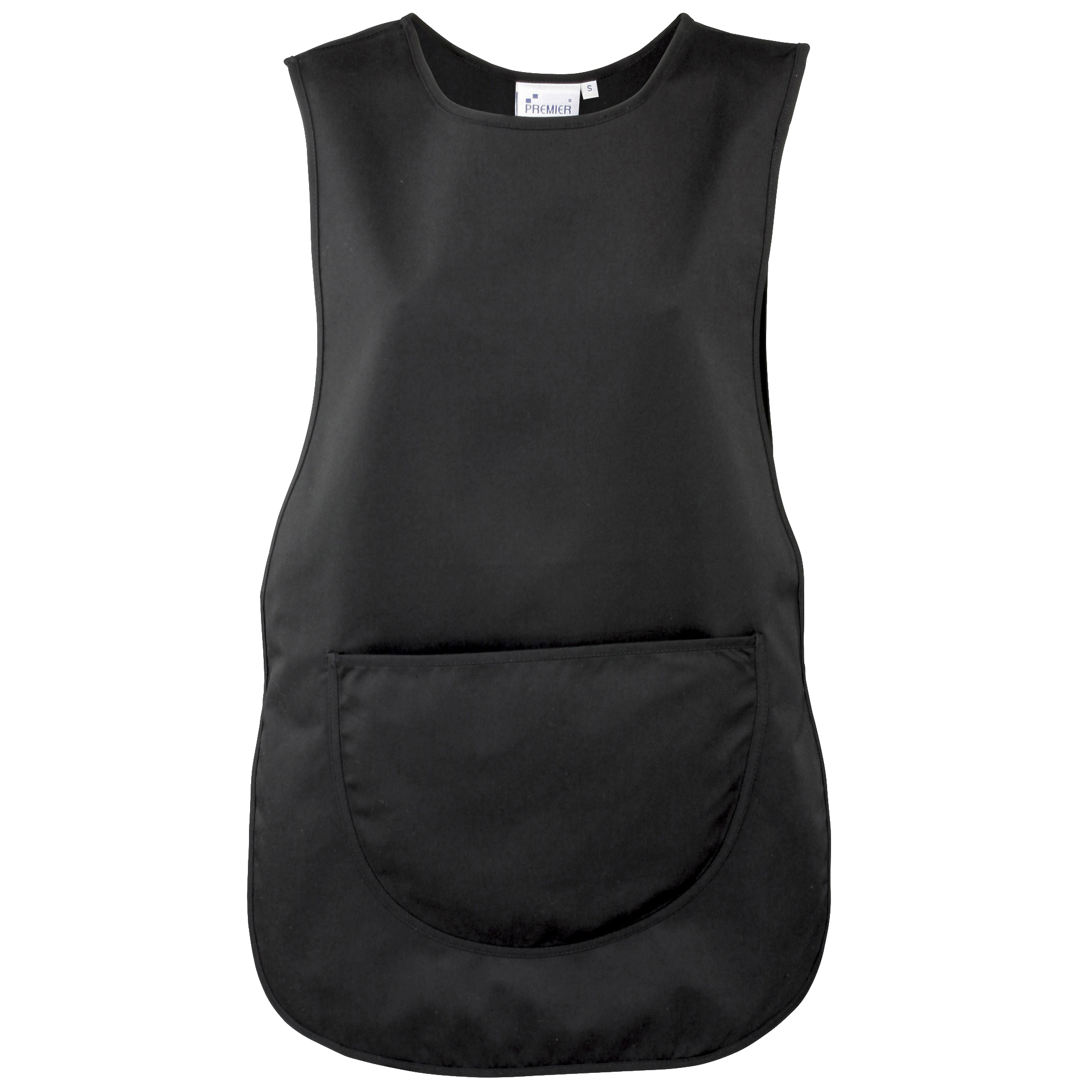 Premier Ladies/Womens Pocket Tabard (2er-Pack) (Schwarz) Image