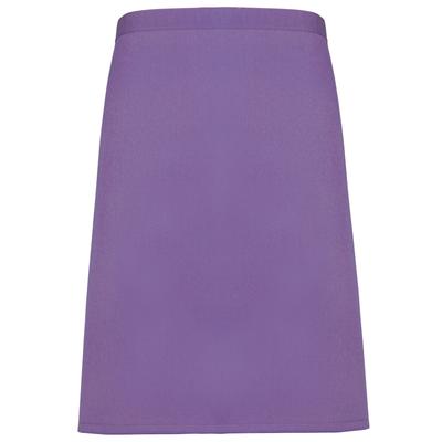 Premier Ladies/Womens Mid-Length Apron (2er-Pack) (Rich Violet)