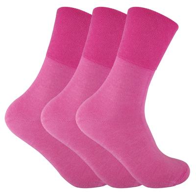 3 Pack Damen nicht elastische thermische diabetische Socken für schlechte Durchblutung Image
