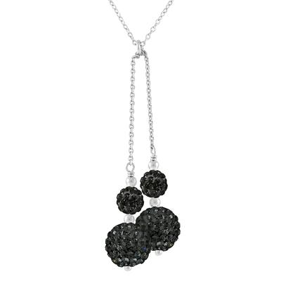 DIADEMA - Halskette Black Night - Kristall Schwarz - Love Jewelry Collection