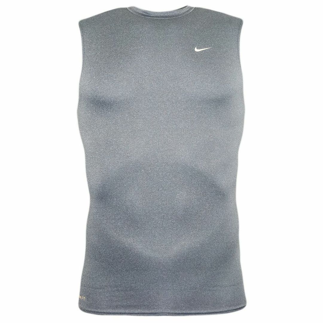 Nike Fit Pro Vent Crew Halshülse graue Herrenkompression Top 128928 075 Image