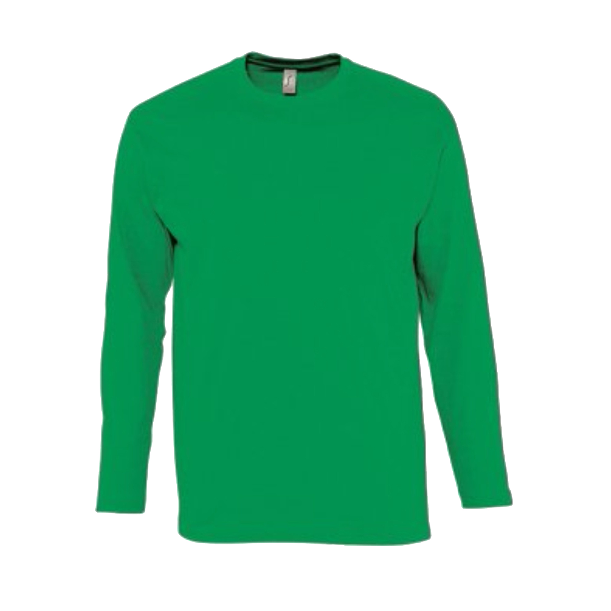 SOLS Herren Monarch Langarm T-Shirt (Kelly Grün) Image