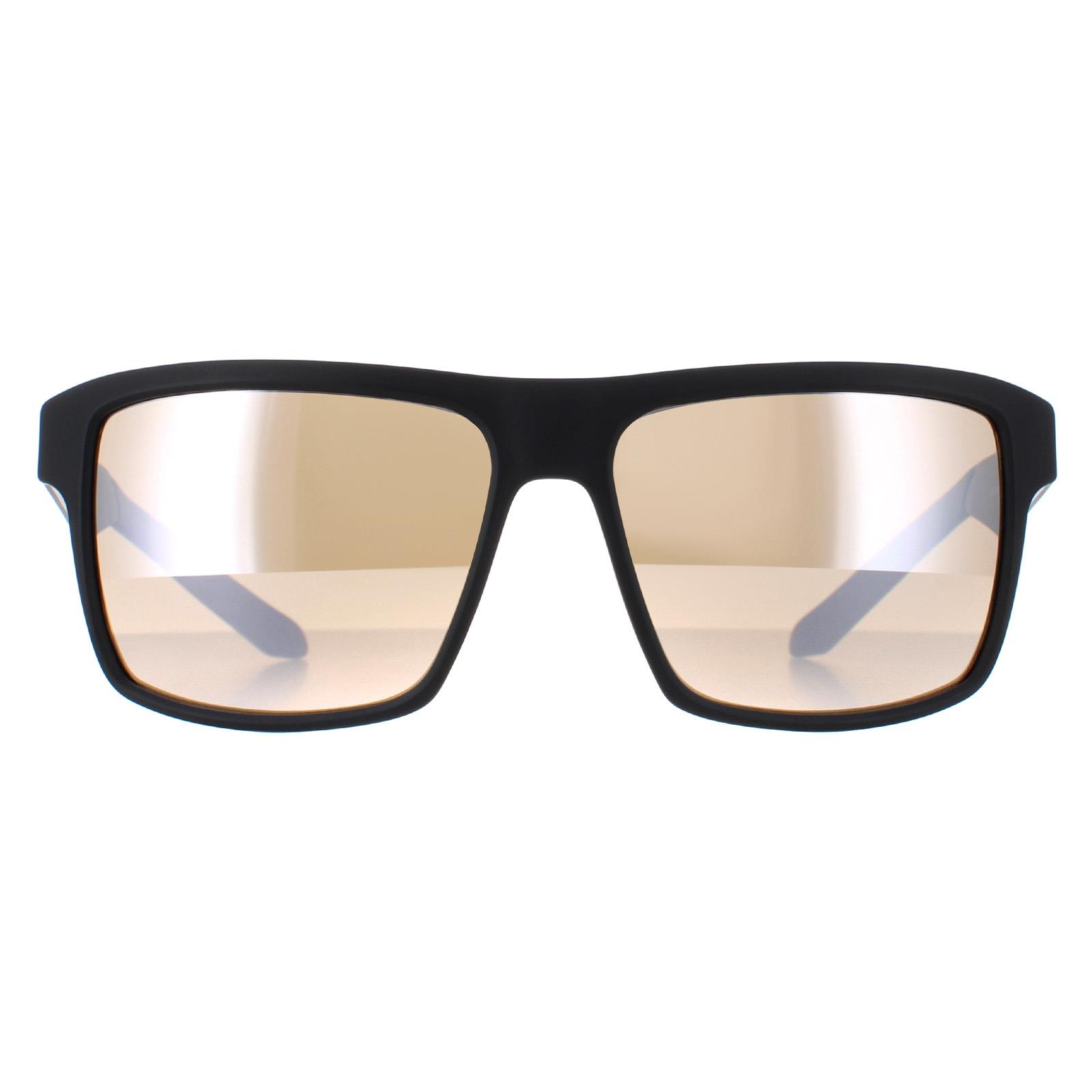 Dragon Square Mens Matte Black Lumlens Silver Ionized Space Image