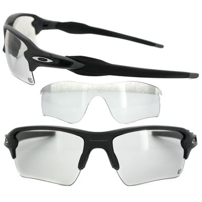 Oakley Wrap Mens Matte Schwarz Schwarz Iridium Sonnenbrillen