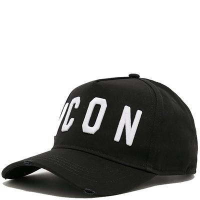 Dsquared2 Herren ICON Logo Cap Schwarz Image