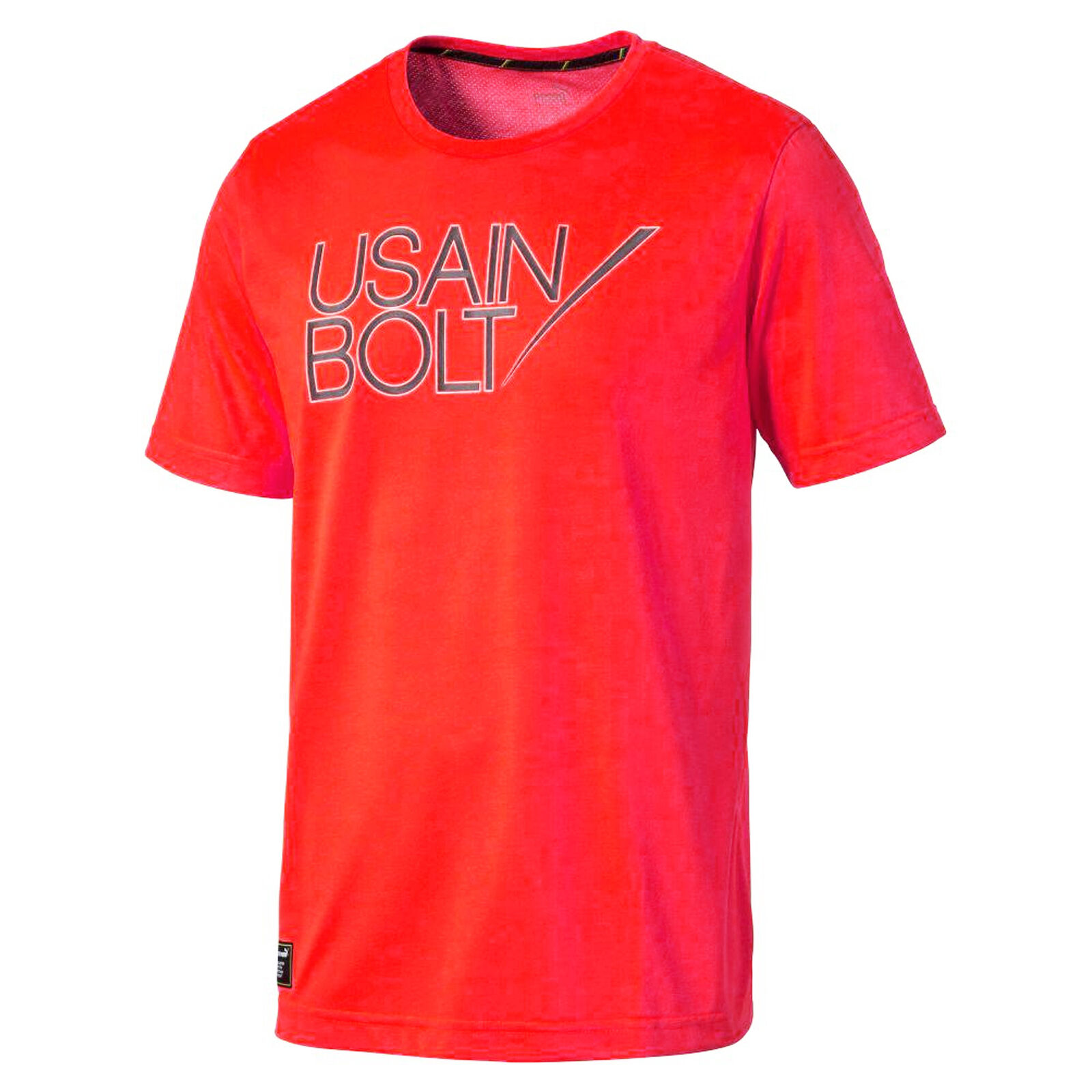 Puma Usain Bolt Logo T -Shirt T -Shirt Casual Training Top - Männer