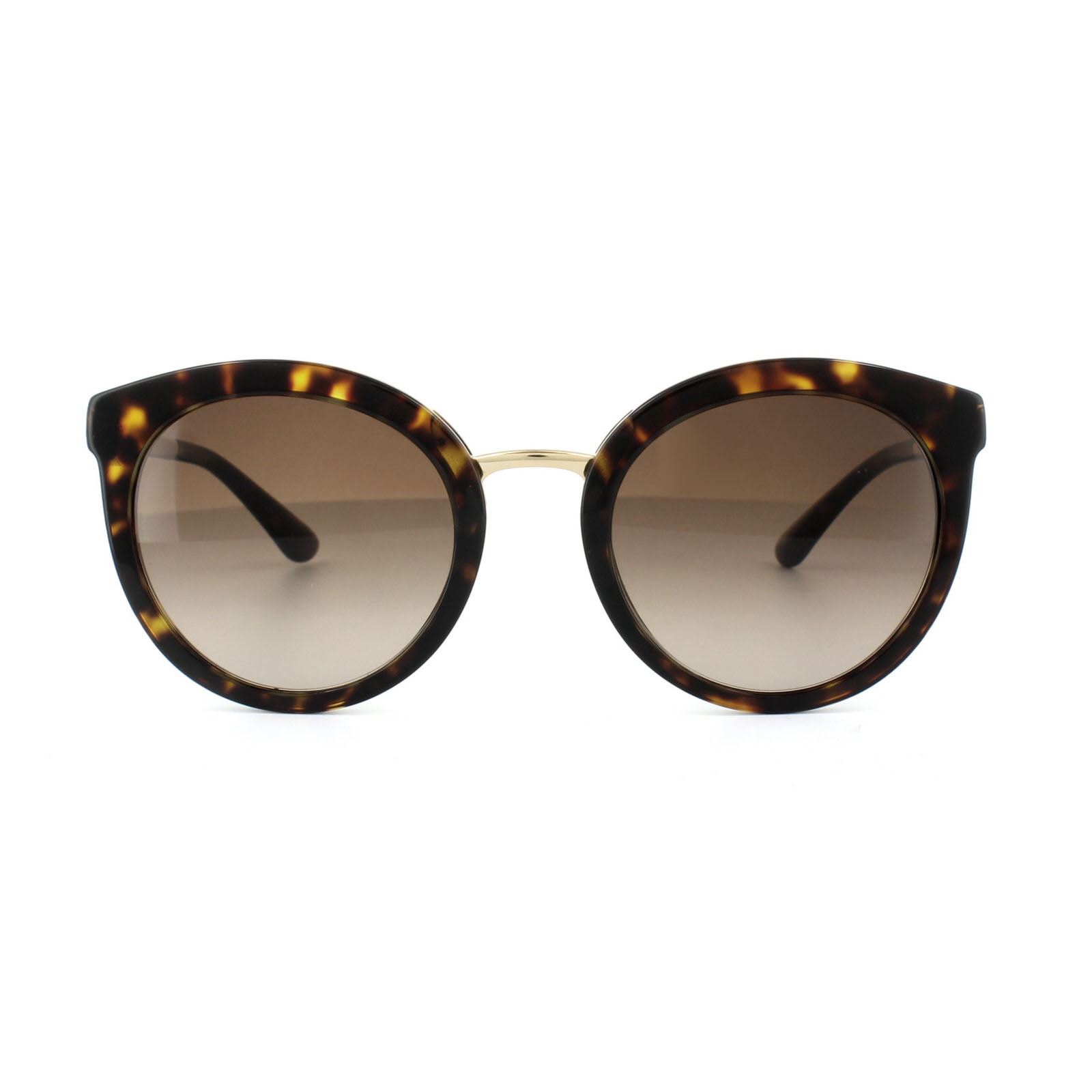Dolce & Gabbana Sonnenbrille 4268 502/13 Dunkle Havanna Braun Gradient
