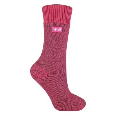 THMO - 1 Paar Damen dicke Fleece gefütterte warme Thermo-Socken für den Winter Image