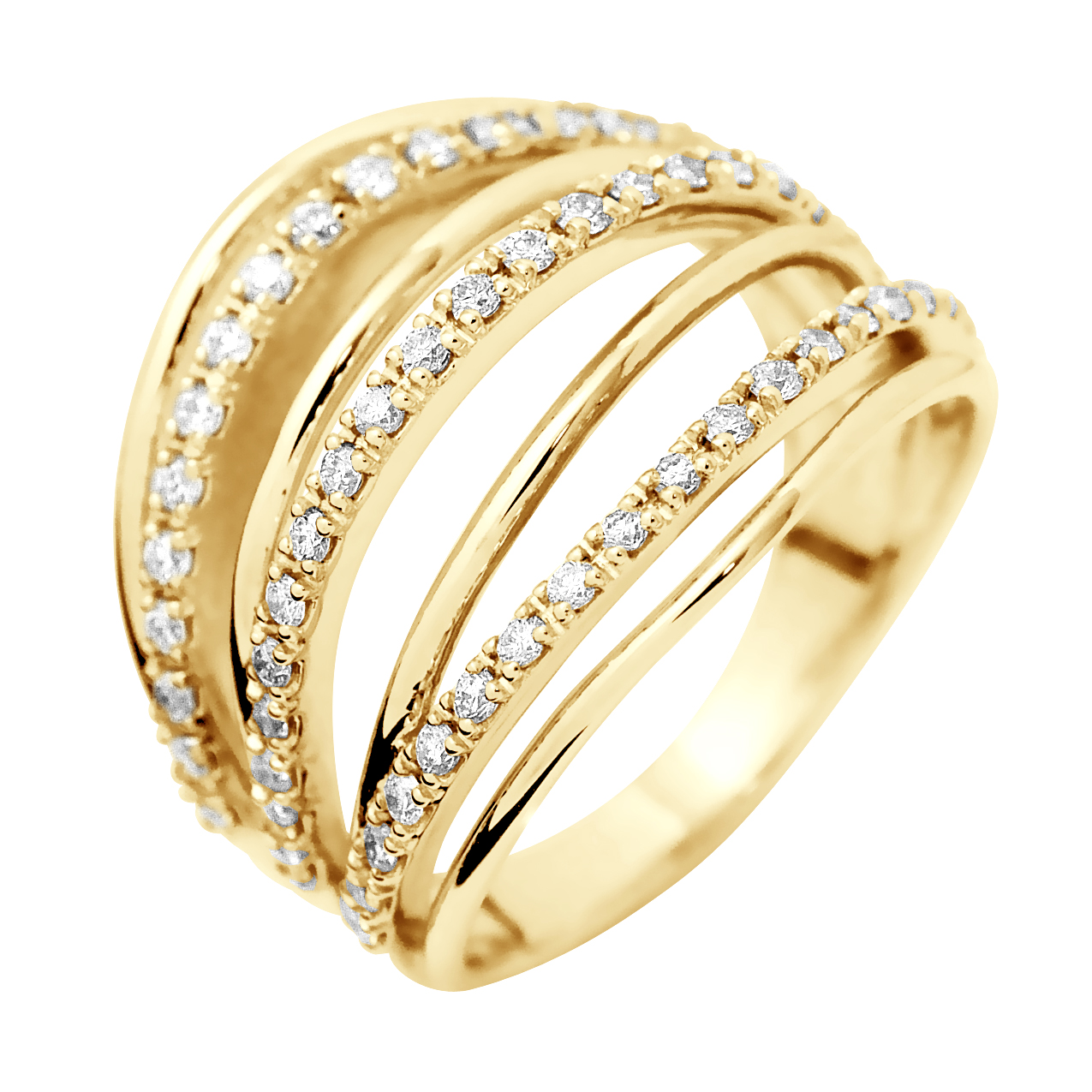 DIADEMA - Ring - Prestige Jewelery - Diamanten - Gelbgold Image