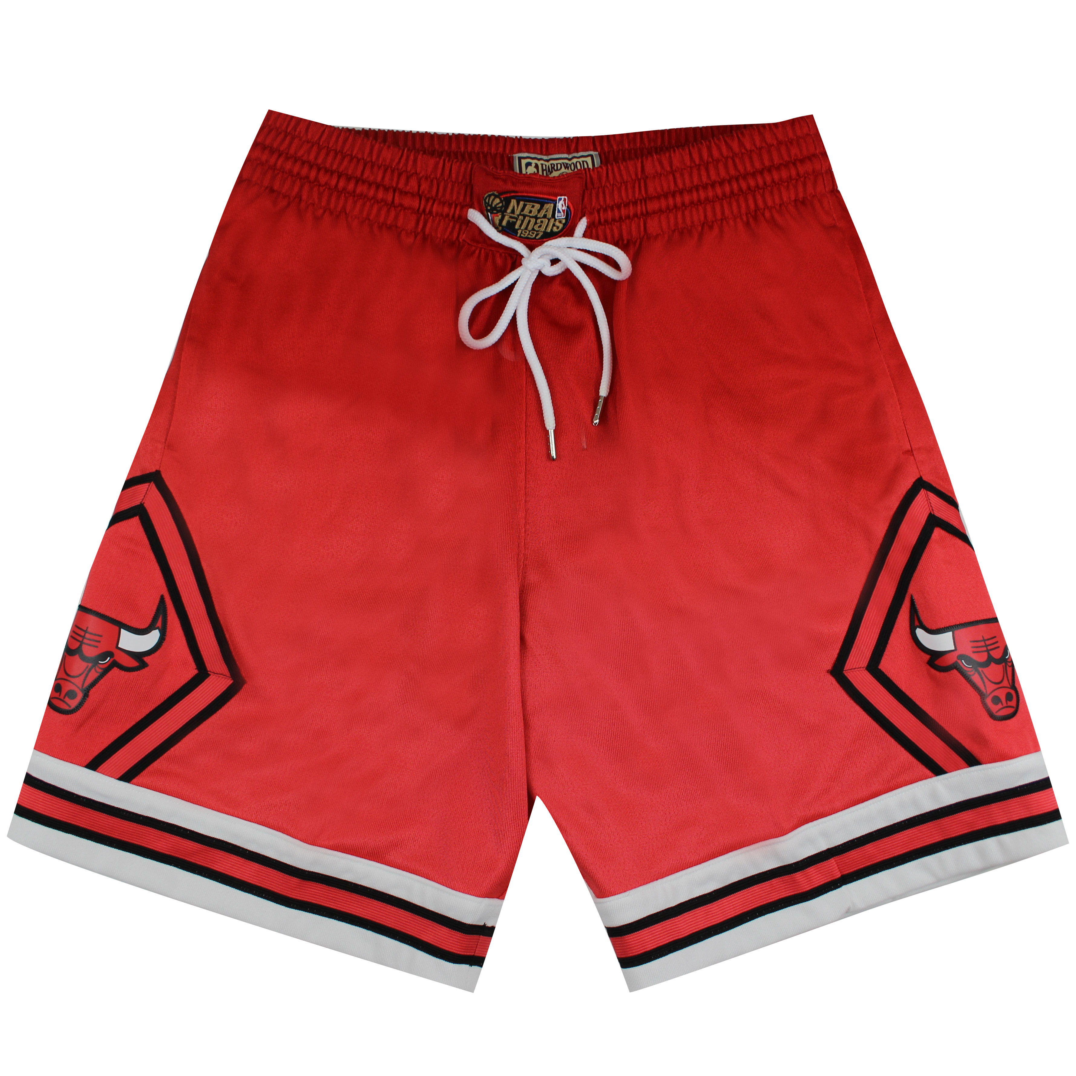Mitchell & Ness Chicago Bulls Mens Red Shorts Image