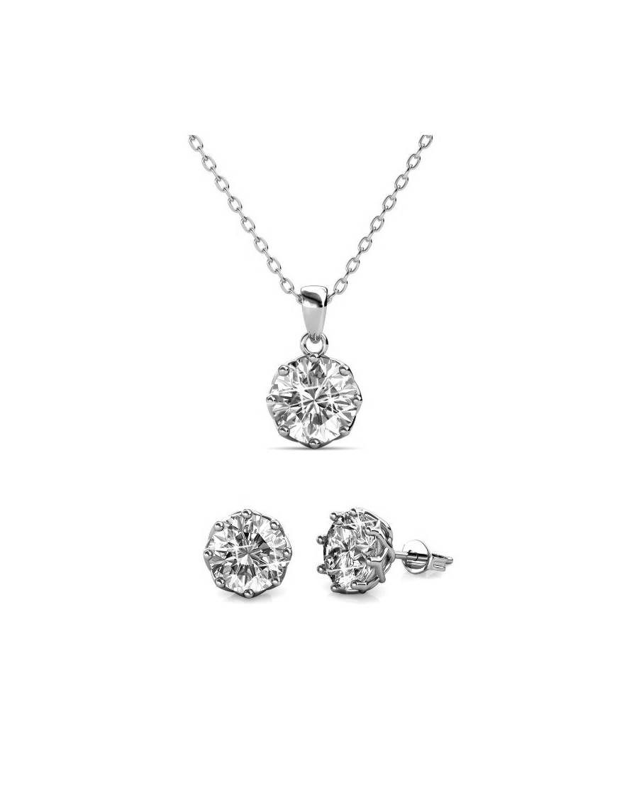 Lilienset - Silber und Kristall Image