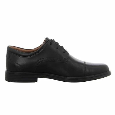 Clarks un Aldric Cap Mens Black Schuhe Image