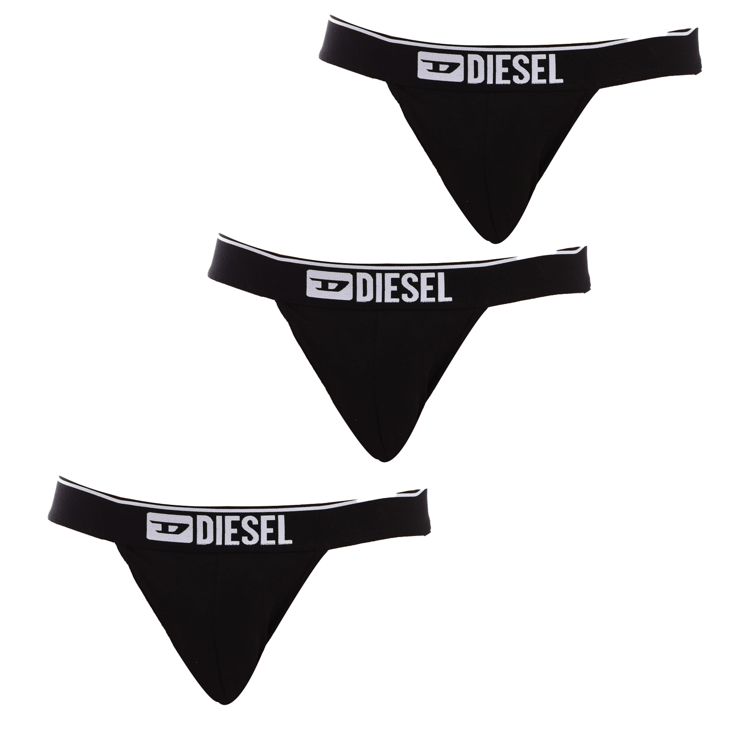 Pack-3 Atmungsaktive Stoff-Slip Diesel 00SH9I-0GDAC Herren Image