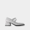 Bulla Bacara Pumps - Nodaleto - Silberner Glitzer - Leder