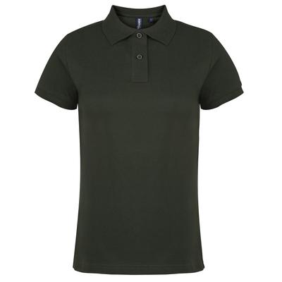 Asquith & Fox - Unifarbenes Poloshirt - Damen (Flaschengrün) Image