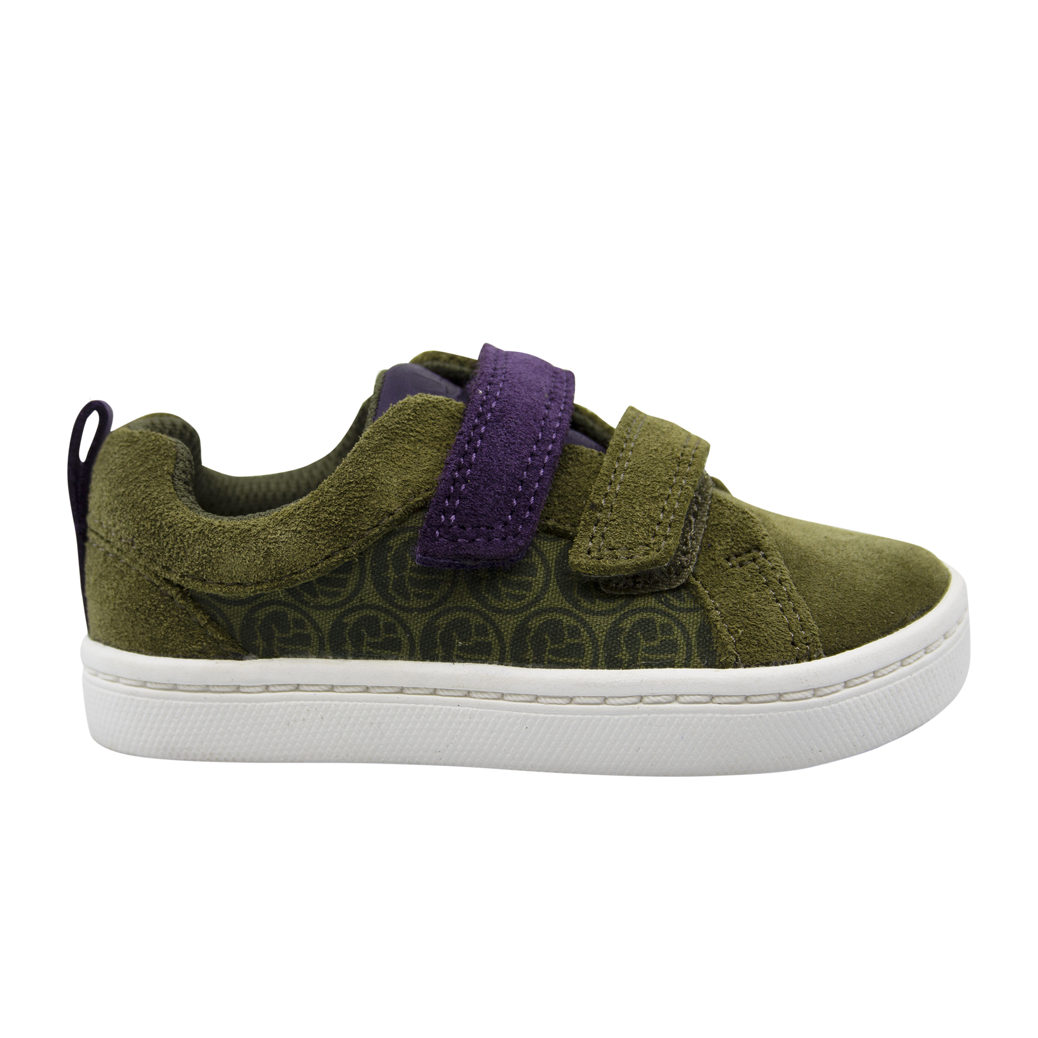 Clarks x Marvel City Kids Green Trainer Image