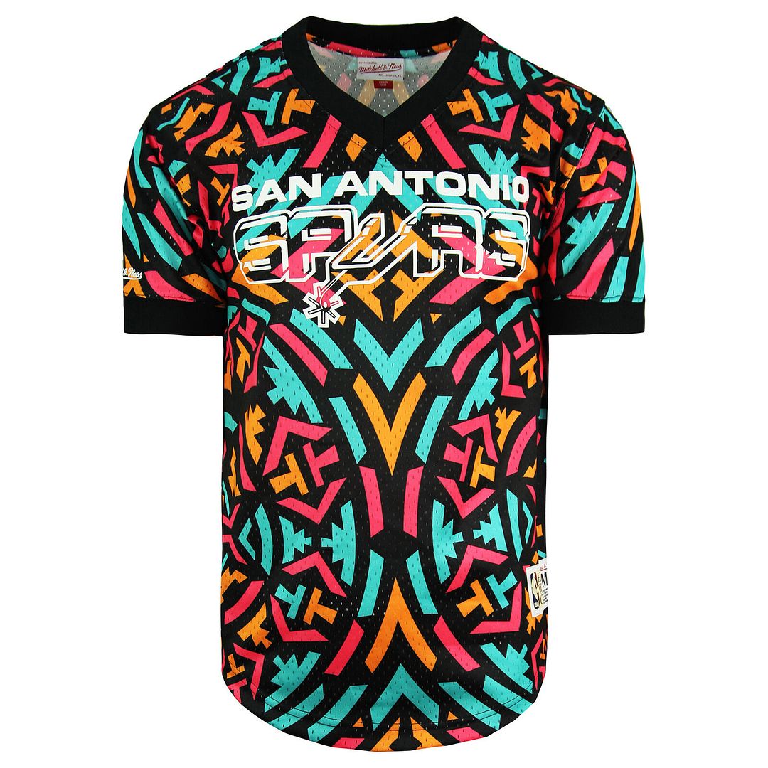 Mitchell & Ness San Antonio Spurs Herren T-Shirt Image