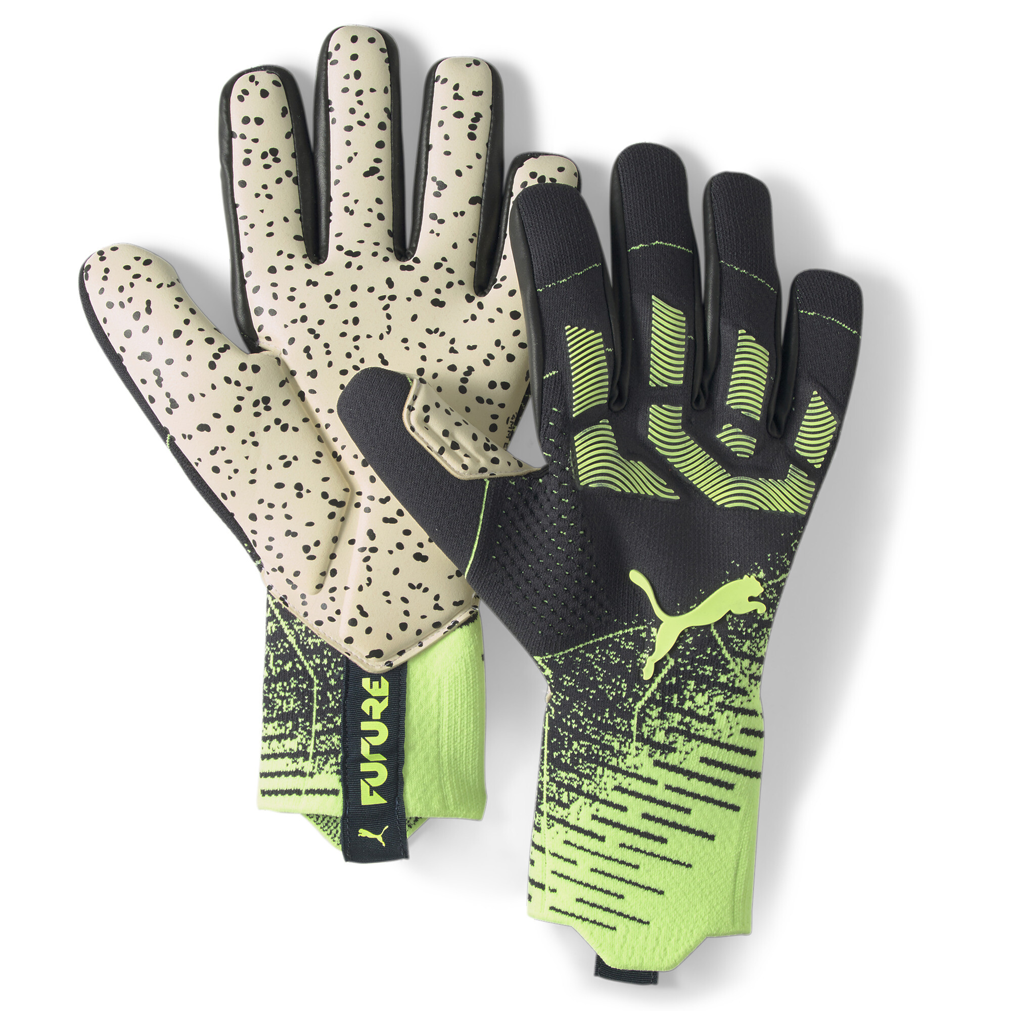 Puma Future One Grip 1 NC Black/Green Herren Football Torhüter Handschuhe 041807 04 Image