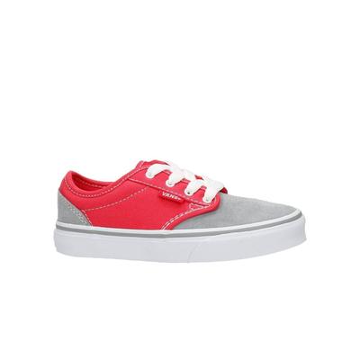 Vans Atwood Zwei-Ton-Schnürpink-Leinwand Kinder Plimsolls K2UC73 Image