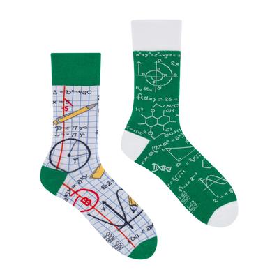 SPOX SOX - Herren & Damen Mismatched Novelty ungerade Socken - Back 2 School Image