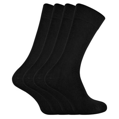 SOCK SNOB - 4 Paar Bambus dünne super weiche Anzugssocken für Männer & Frauen